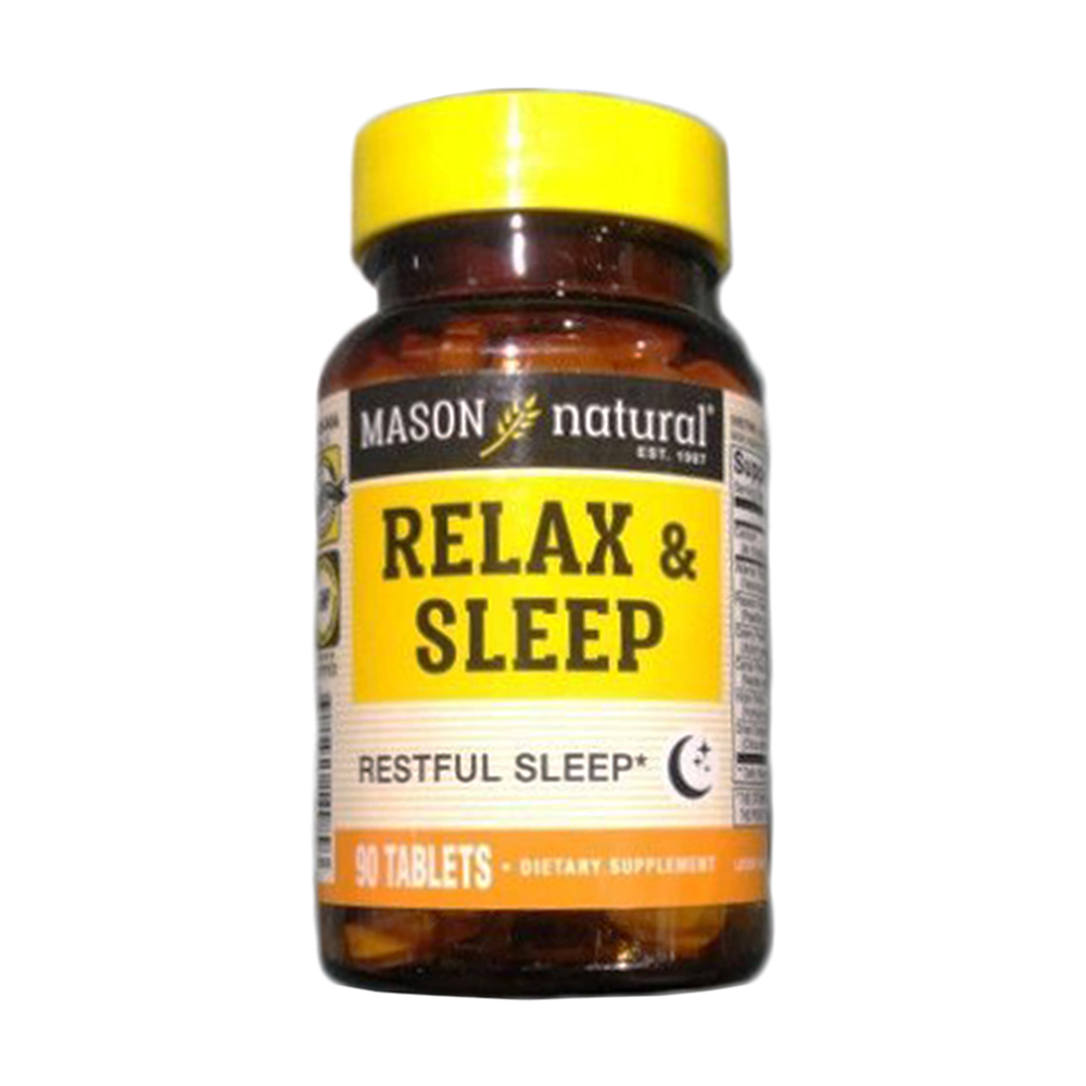 Комплекс для розслаблення та здорового сну Mason Natural Relax And Sleep, 90 таблеток